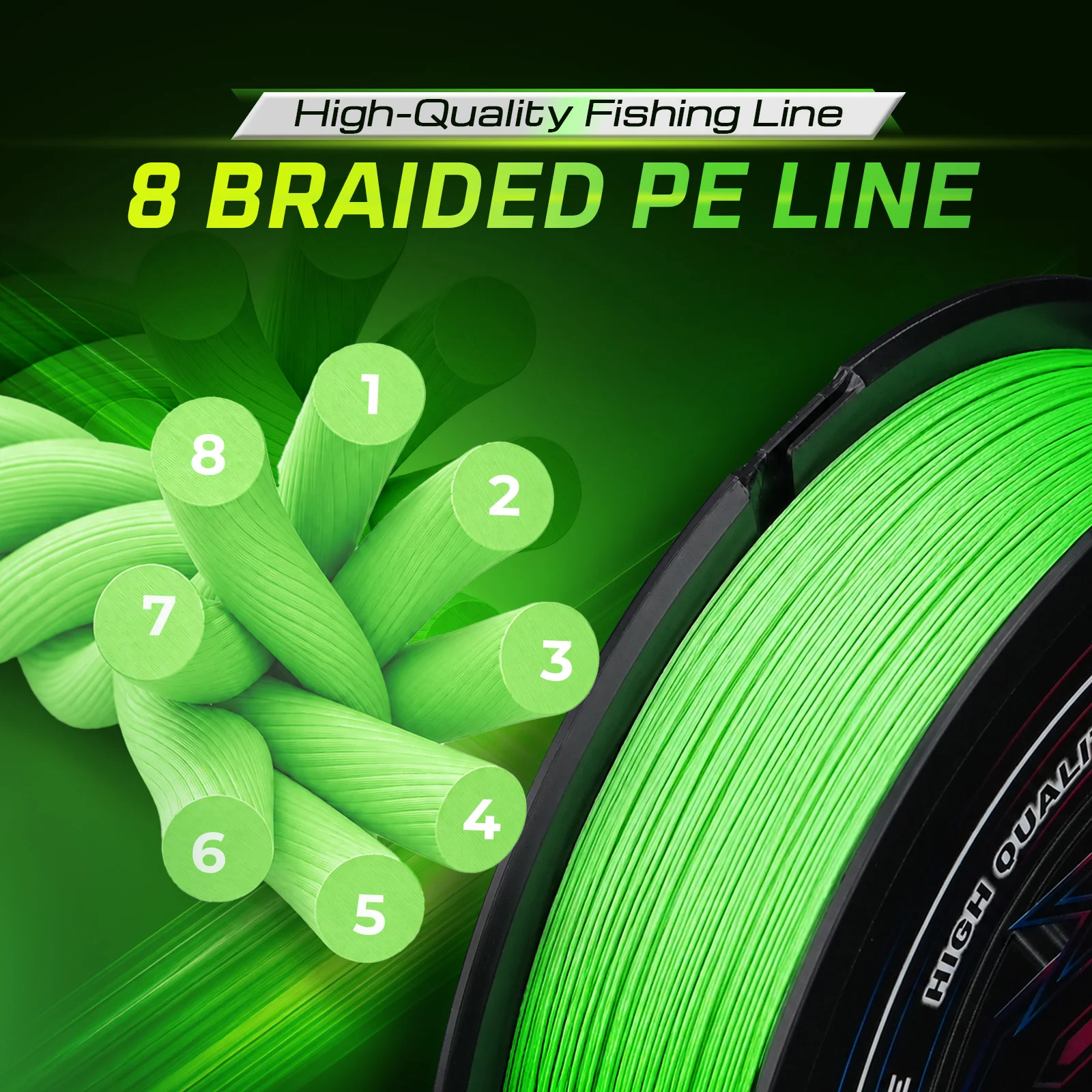 PEYGK Fishing Line New Color Multifilament X8 PE Line 100M/150M 14LB-50LB Quality Multifilament Japan High Stength Strands Main