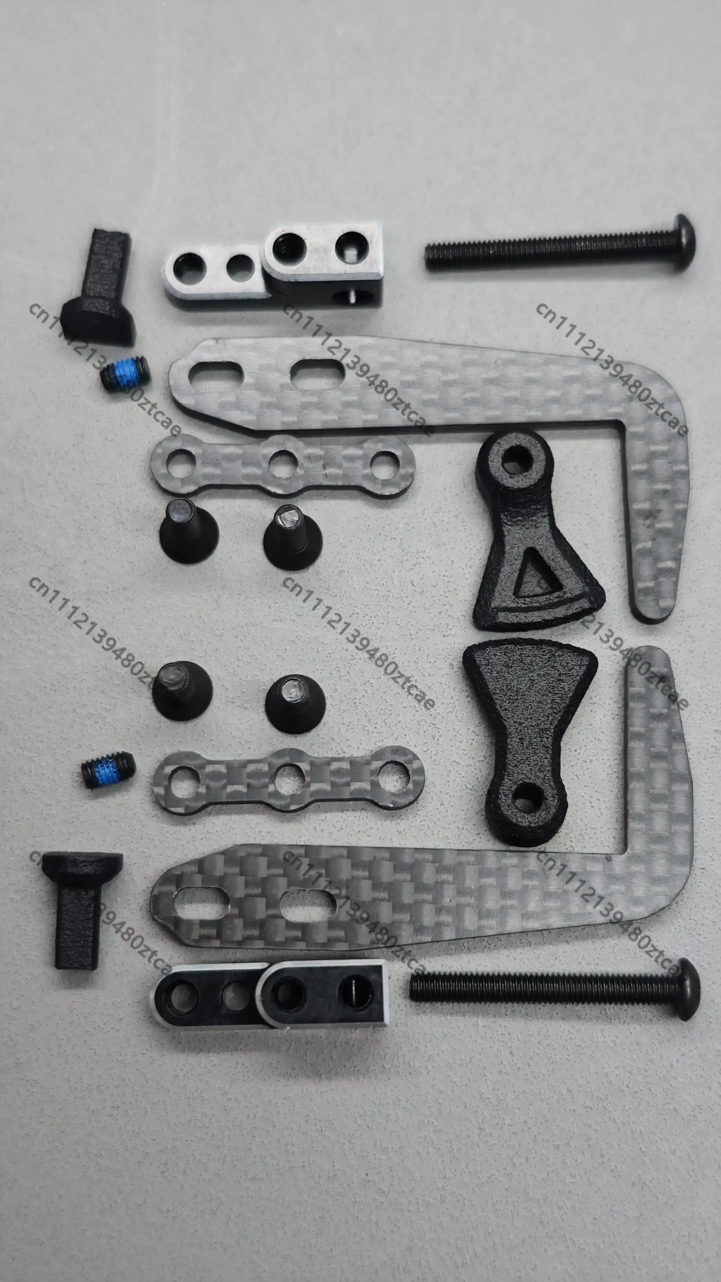 Complete RC Racing Car Battery Holding Bracket Kit Upgrade Spare Parts For Remote Control Model Car Accessories