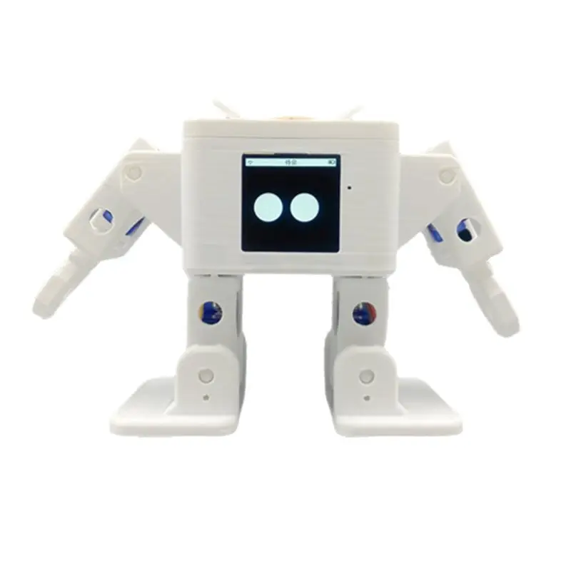 ABZZ-AI OTTO Robot Voice Chat Robot ESP32-S3 Smart Interactive Dancing Robot 1.54Inch Screen Supports Deepseek Xiaozhi A