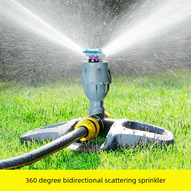 360 Degree Rotating Auto Water Sprinkler Garden Lawn Irrigation System For Vegetable Plot Roof Cooling Watering