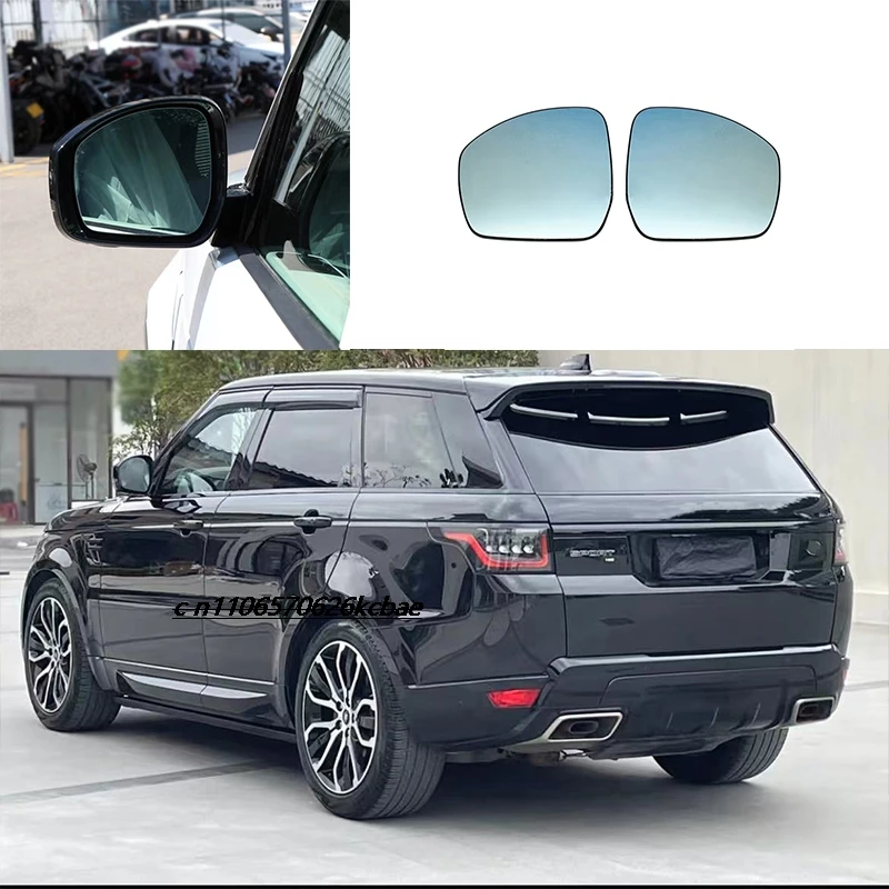 Suitable for Land Rover Range Rover /Sport Discovery 13-22 lens rearview mirror. A white mirror. Blue mirror heating glass
