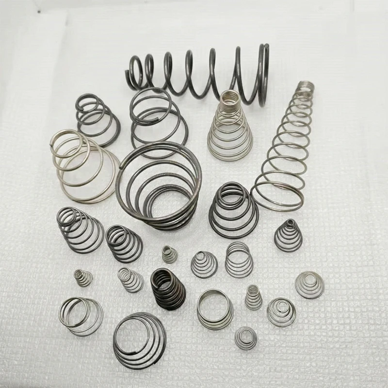 20pcs/lot 1.0mm Wire Carbon Steel conical coil spring  Part 2