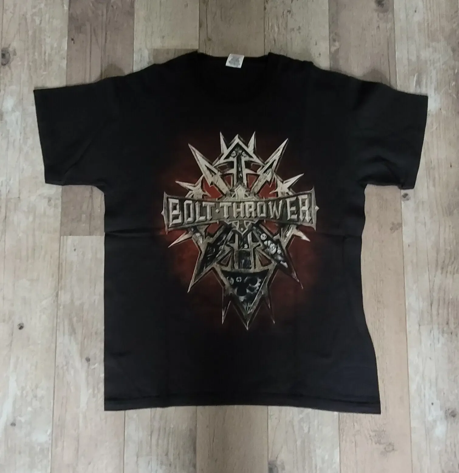 Bolt Thrower 2010 European Tour Black T Shirt Official Band Merch