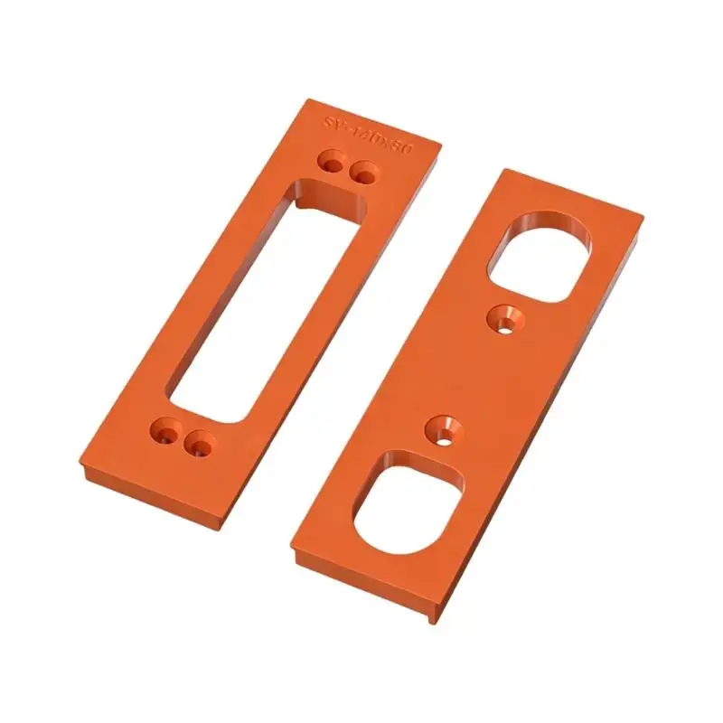 Invisible Hinge Jigs Template Set with Strong Iron Construction for Precise 6 Inch Invisible Door Hinge Installation D2RD