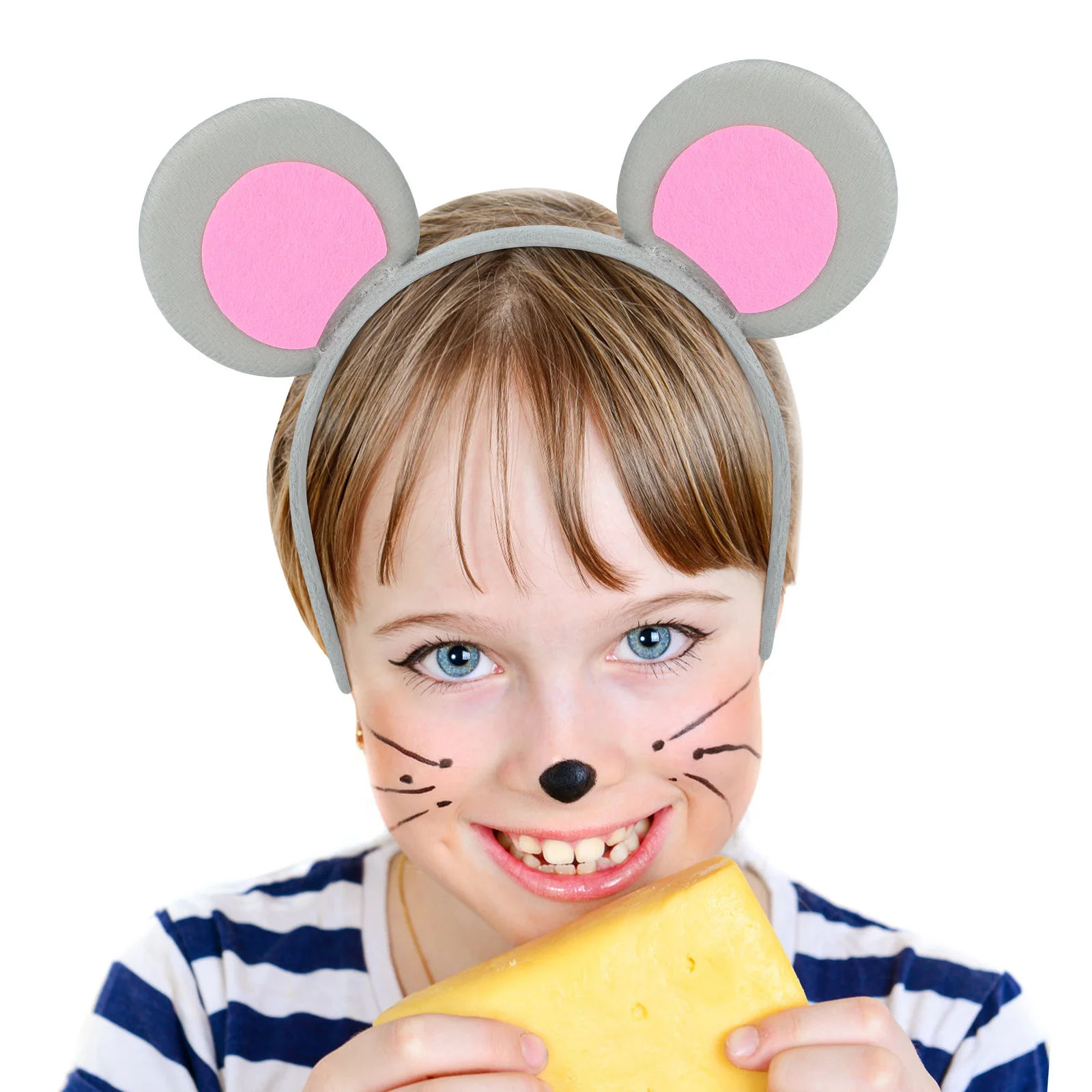 

Adorable Mouse Ears Headband for Women Holiday Party Carnival Masquerade Stage Performance Costume Accessory Comfortable