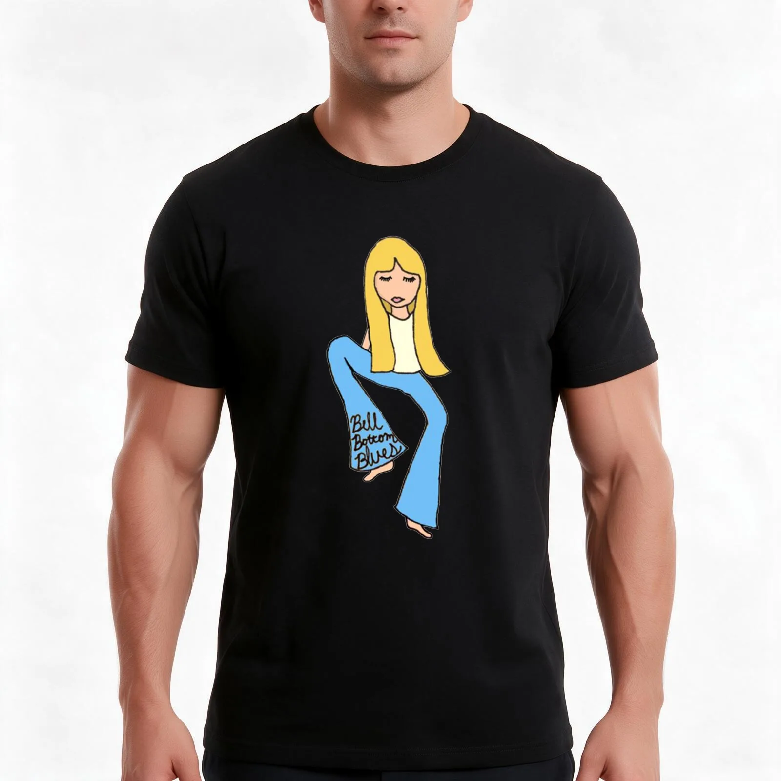 Layla - Derek T-Shirt Summer Casual Cotton Tee Oversized Streetwear Tops Vintage Graphic Print Loose Fit Short Sleeve