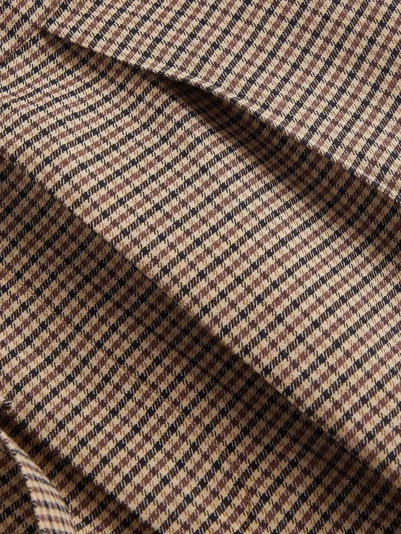 Damskie spodnie w kratę z szerokimi nogawkami, retro spodnie codzienne z wysokim stanem, spodnie cargo z paskiem