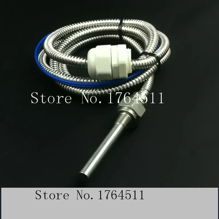 [BELLA] Snakeskin tube precision temperature sensor PT100 temperature probe Pt1000 waterproof thermal resistance temperature sen