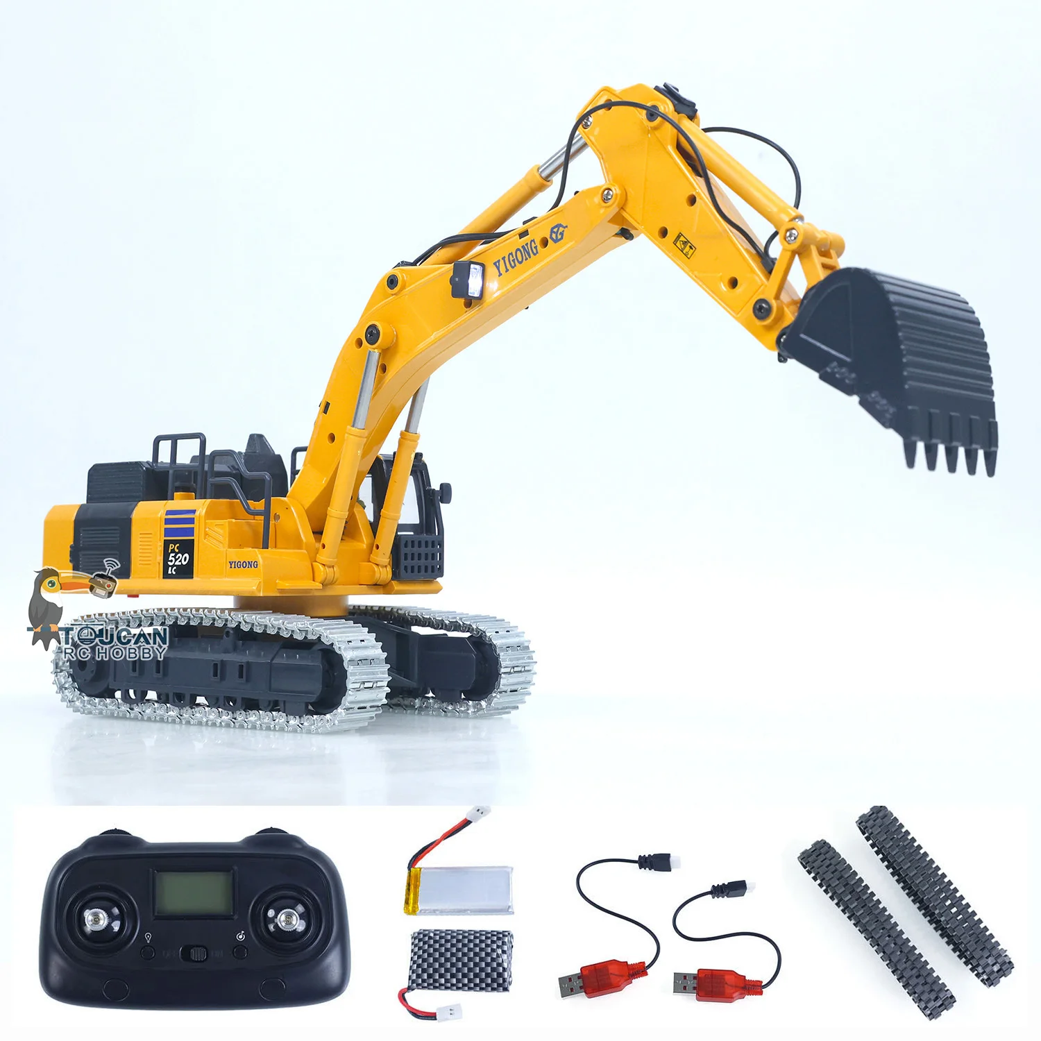 YG Model Mini 1/50 Updated RTR 970 636 RC Machine Construction