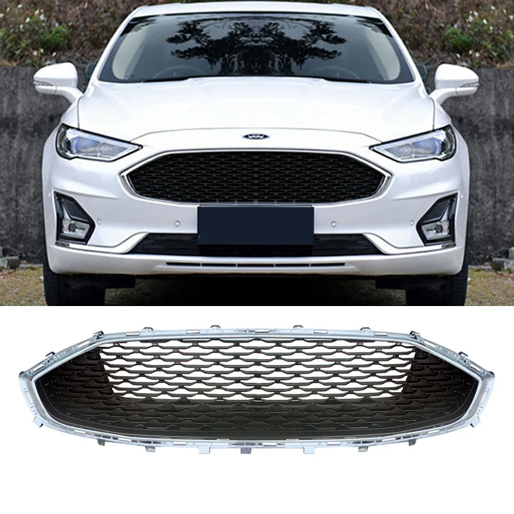 

Передняя гоночная решетка радиатора (верхняя, сотовая) для Ford Fusion Mondeo 2019-2021