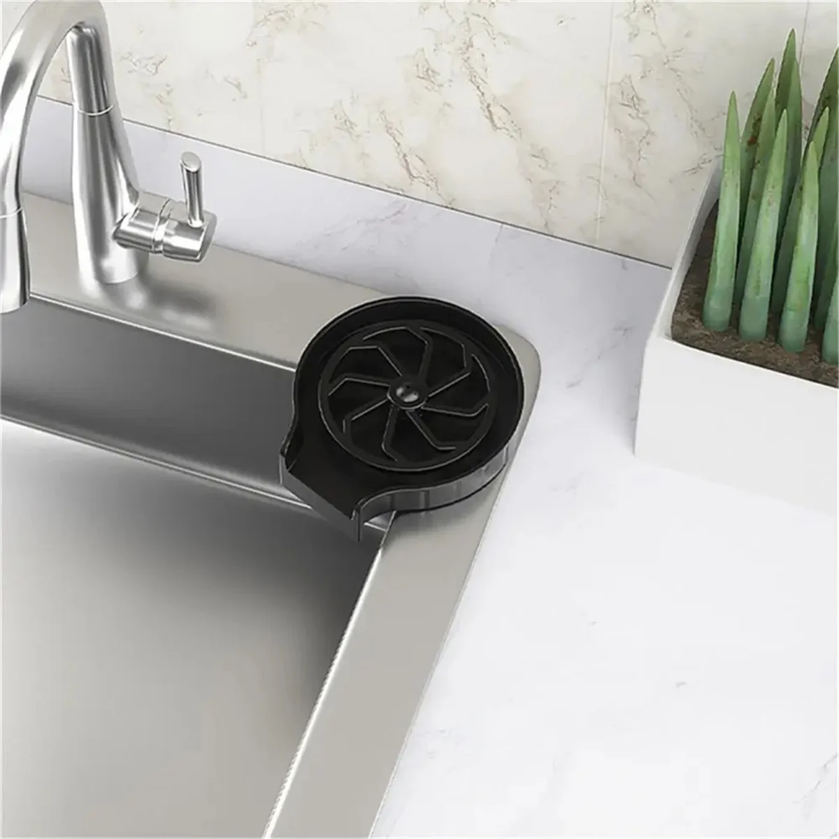 High Pressure Cup Washer Faucet Glass Rinser Automatic Glass Cup Washer Bar Beer Cup Cleaner Kitchen Sink Accessories