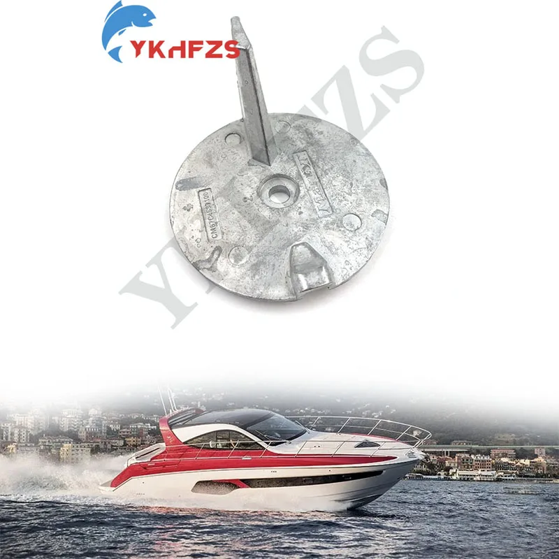 

Анод из цинка для подвесных лодочных моторов Yamaha 25HP, 30HP, 40HP, 50HP (Sierra 18-6096, 67C-45371-00)