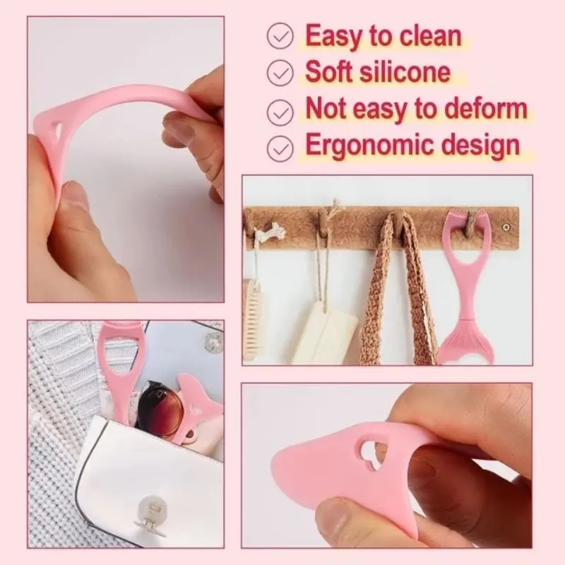 Zestaw 2 szt. szablonów do eyelinera z efektem skrzydełek, aplikator do tuszu do rzęs, wielorazowy silikonowy przyrząd do eyelinera do makijażu oczu, maska do aplikacji