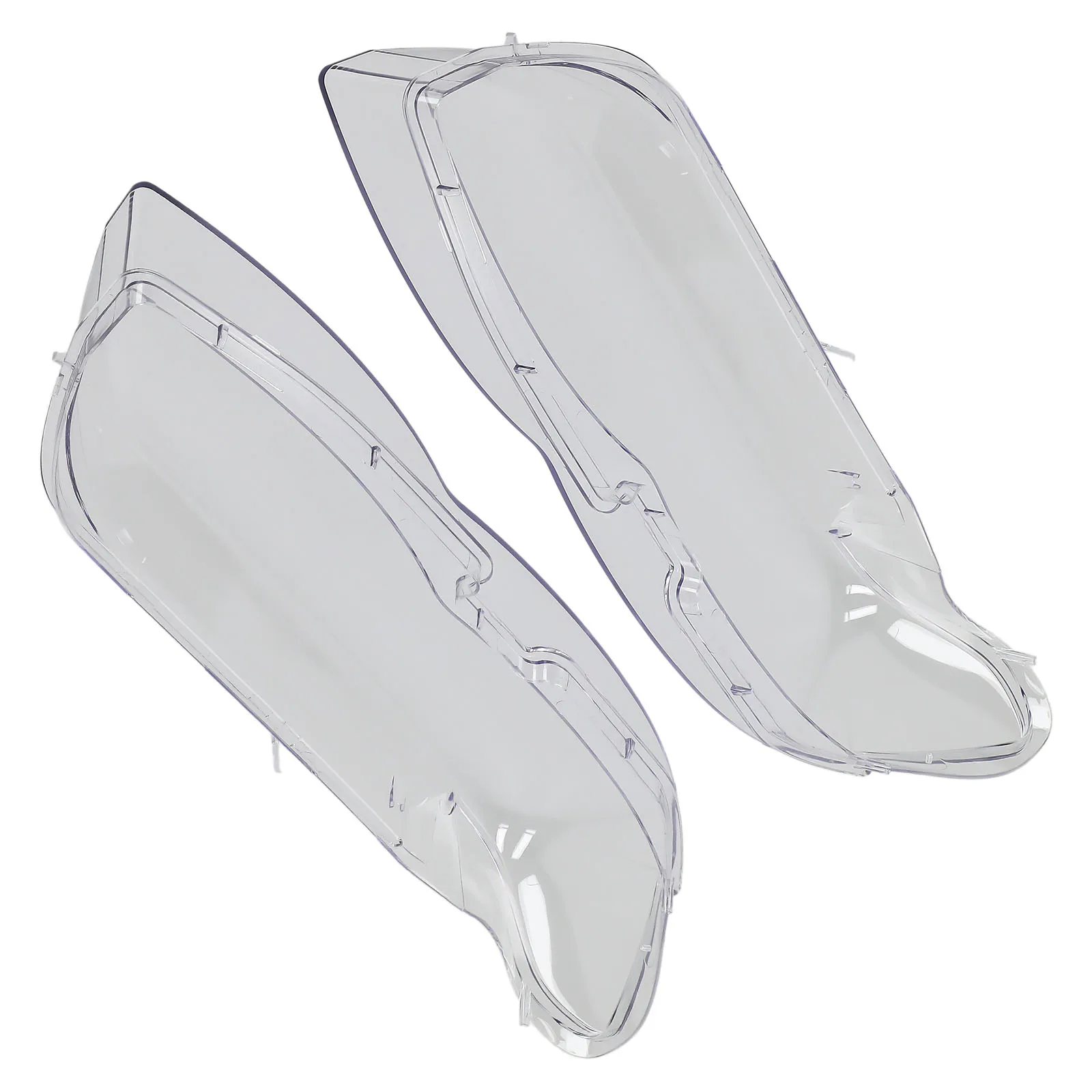 

Pair Headlight Lens Cover For BMW X5 E53 2004 2005 2006 Left+Right 63117166817