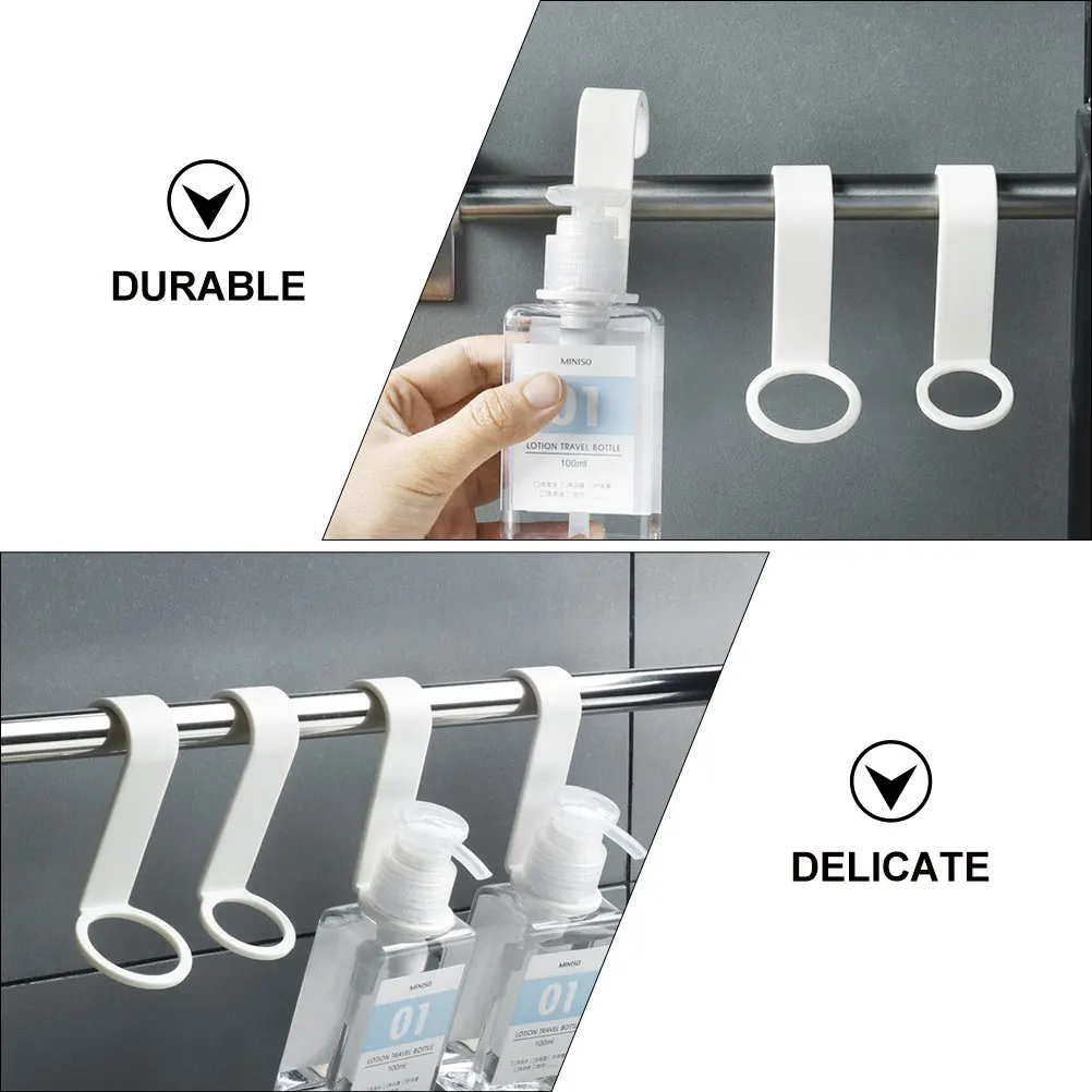 

16pcs Hooks Plastic Adhesive Suction Cup Hanger White Bathroom Creative Home Storage Tool Strong Practical