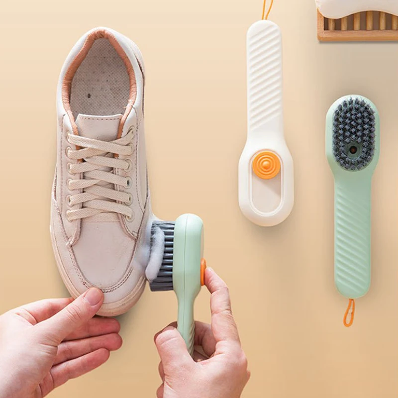 Spazzola per la pulizia del bucato spazzola per scarpe setole morbide scarico liquido automatico pulizia profonda spazzola per vestiti strumento per la pulizia della casa