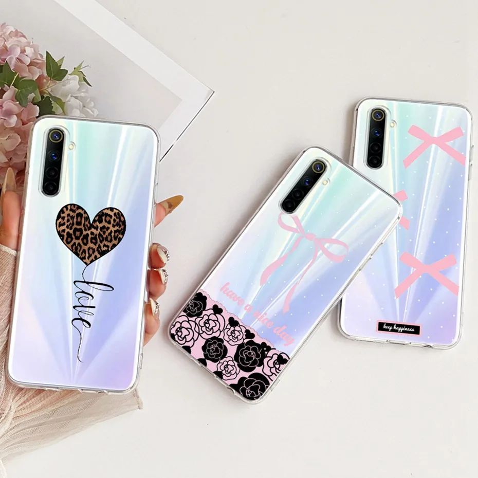 Clear TPU Case For Realme 6 6Pro Newest Style Phone Cases For Realme 6 Pro Realme6 Soft Silicone Covers Bumpers