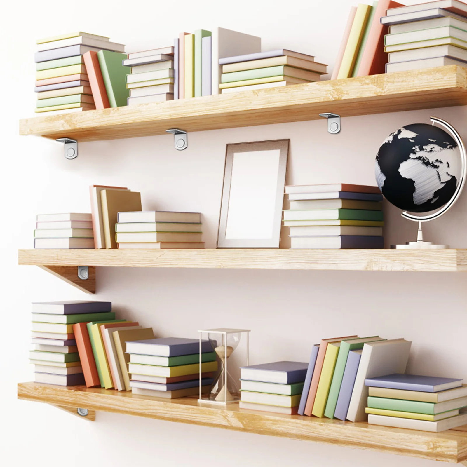 20 قطعة أوتاد دعم الرف L شكل خزانة بين قوسين أصحاب الرف الحديد لخزانة الكتب خزانة المطبخ دبابيس خزانة للأرفف #3