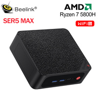 Beelink SER5 MAX 5800H WiFi6 Mini PC AMD Ryzen SER5 Pro 5800H DDR4 16GB 32GB 500GB 1TB SSD BT5.2  1000M Desktop Game Computer