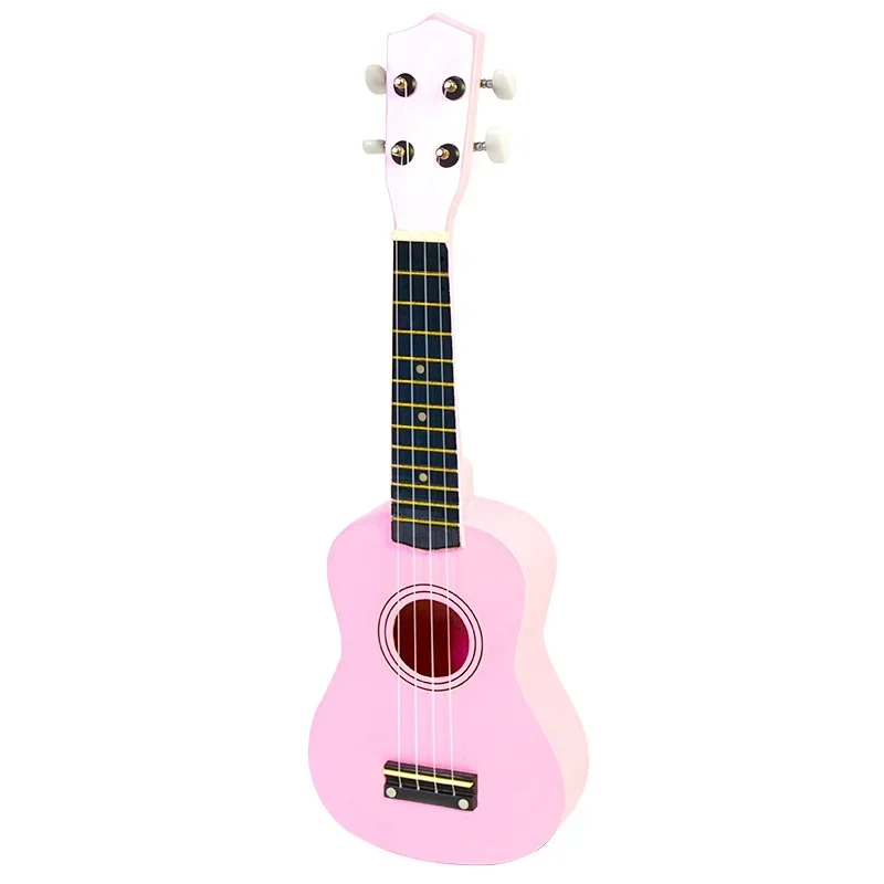 Hot Selling 21 Inch Wooden Ukri Children's Beginner Small Guitar Factory Student Instrument Toys