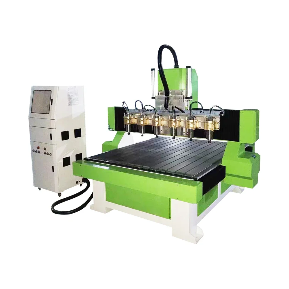 One drag six relief machine woodworking engraving machine stone engraving machine multifunctional high quality
