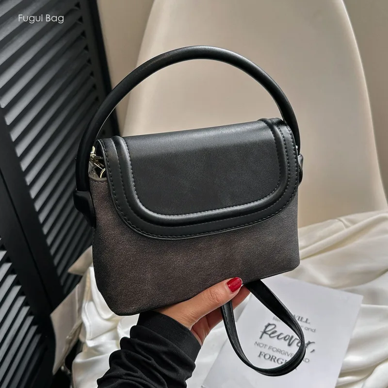 Women's Crossbody Bag Shoulder Bag Underarm Retro Fashionable Exquisite Urban Minimalist Fashionable Solid Color Trend