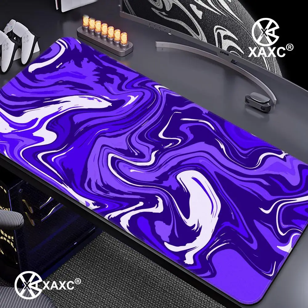 Art Strata Liquid Mouse Pad Large Keyboard Mouse Desk Pad XXL Non-Slip Rubber Gaming Mouse Pad Laptop Mouse Carpet XAXC