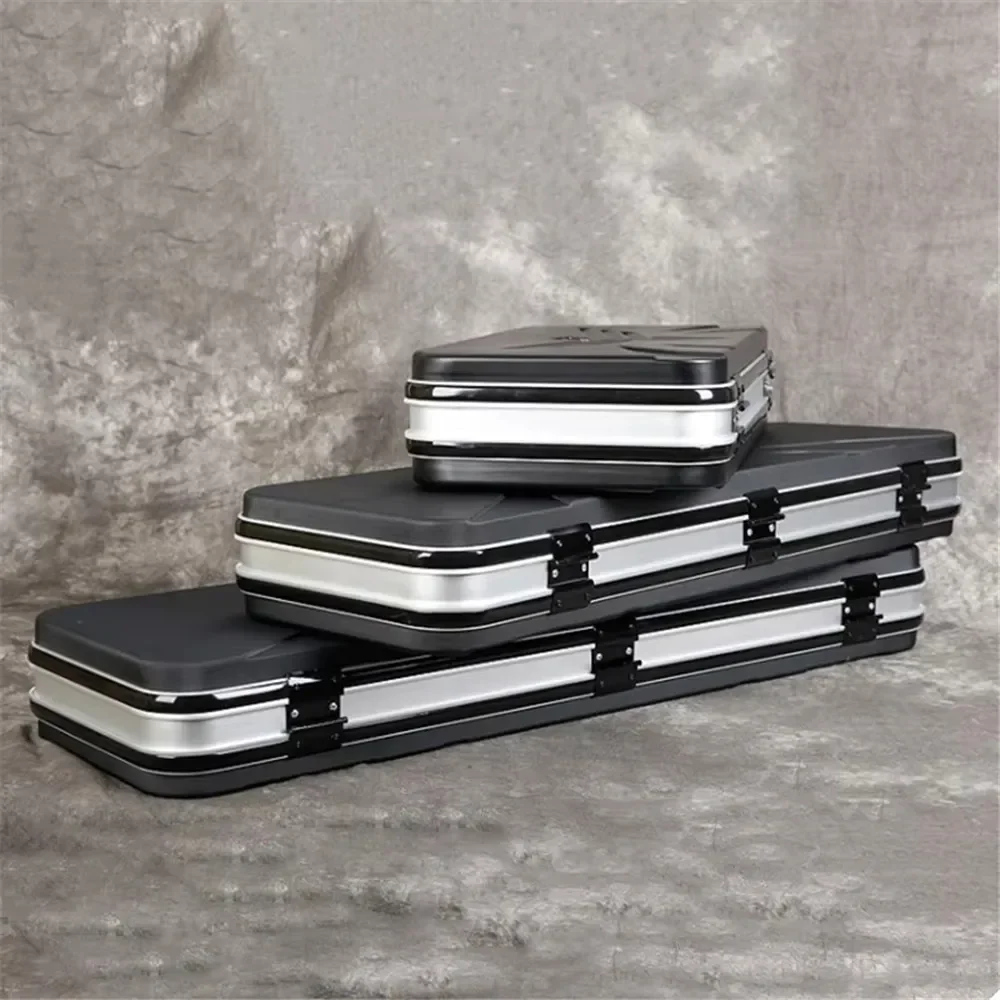 90cm Thickened Code Tool Case with Pre Cut Foam Waterproof Wear-resistant Shockproof for Instrument Box Golf Bows Sniper Rifles