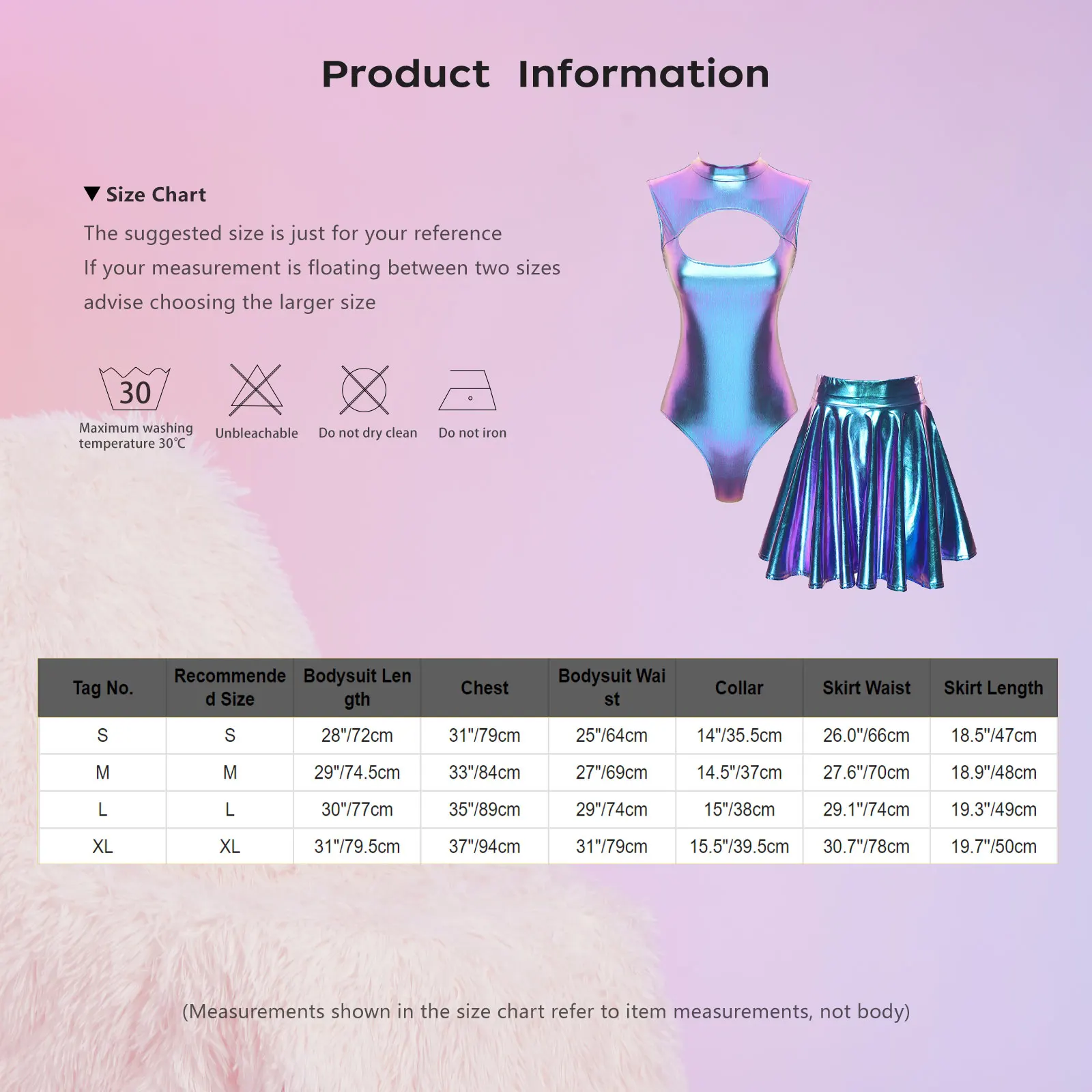 Costume da bagno sexy a due pezzi da donna, costume da spettacolo in discoteca, body metallizzato senza maniche con gonne, costume sportivo da spiaggia