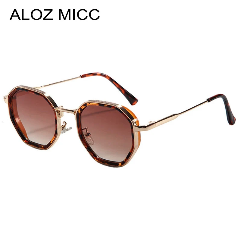 

New Frame Metal Oval Sunglasses Women Luxury Brand Designer Vintage Gradient punk Men Sunglasses Popular Retro Eyeglas