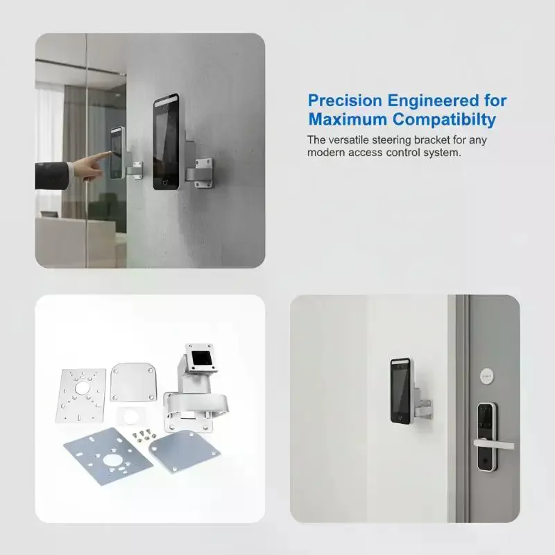 

Face Recognition Security System Wall-Mounted Adjustable Base Versatile Access
