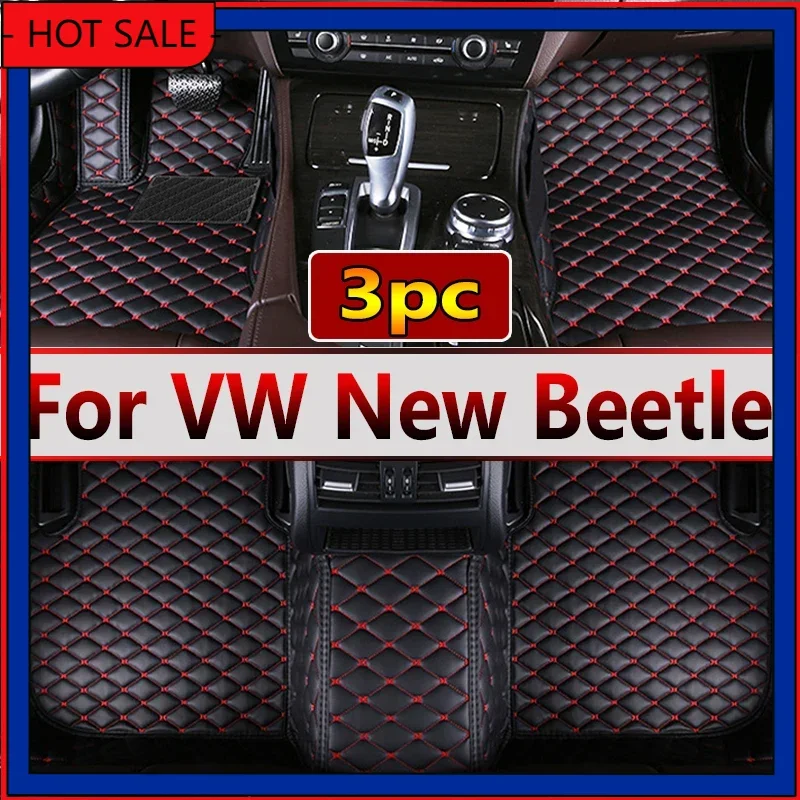 Car Floor Mats For VW Volkswagen New Beetle Convertible 1998~2011 Waterproof Rug Tapetes Para Automovil Car Mats Car Accessories