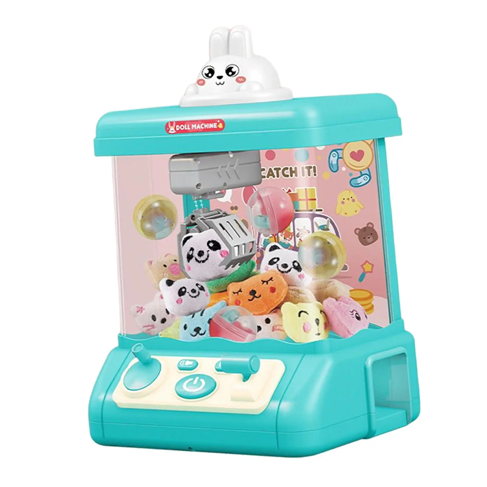 Petite machine à griffes, distributeur de jouets, jeu d'arcade l'inventaire avec lumières et son, machine à attraper le beurre bricolage, cadeaux d'anniversaire