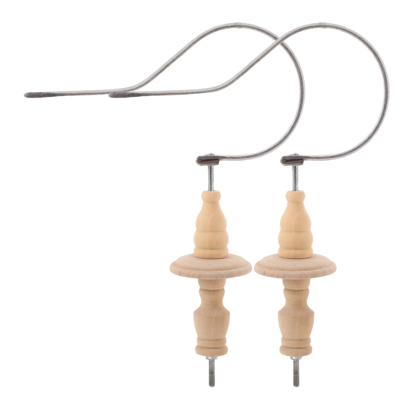 

2 set Bird Cage Hook Metal Wood Hanging Hanger For Small Birds Parakeet Finch Cockatiel Replacement Parts Pet Bird Accessories