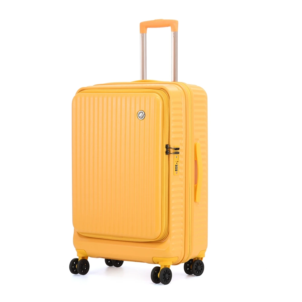 Best Sale PC Trolley Luggage Transparent Clear Brand Your Design Trolley Luggage Customized Logo