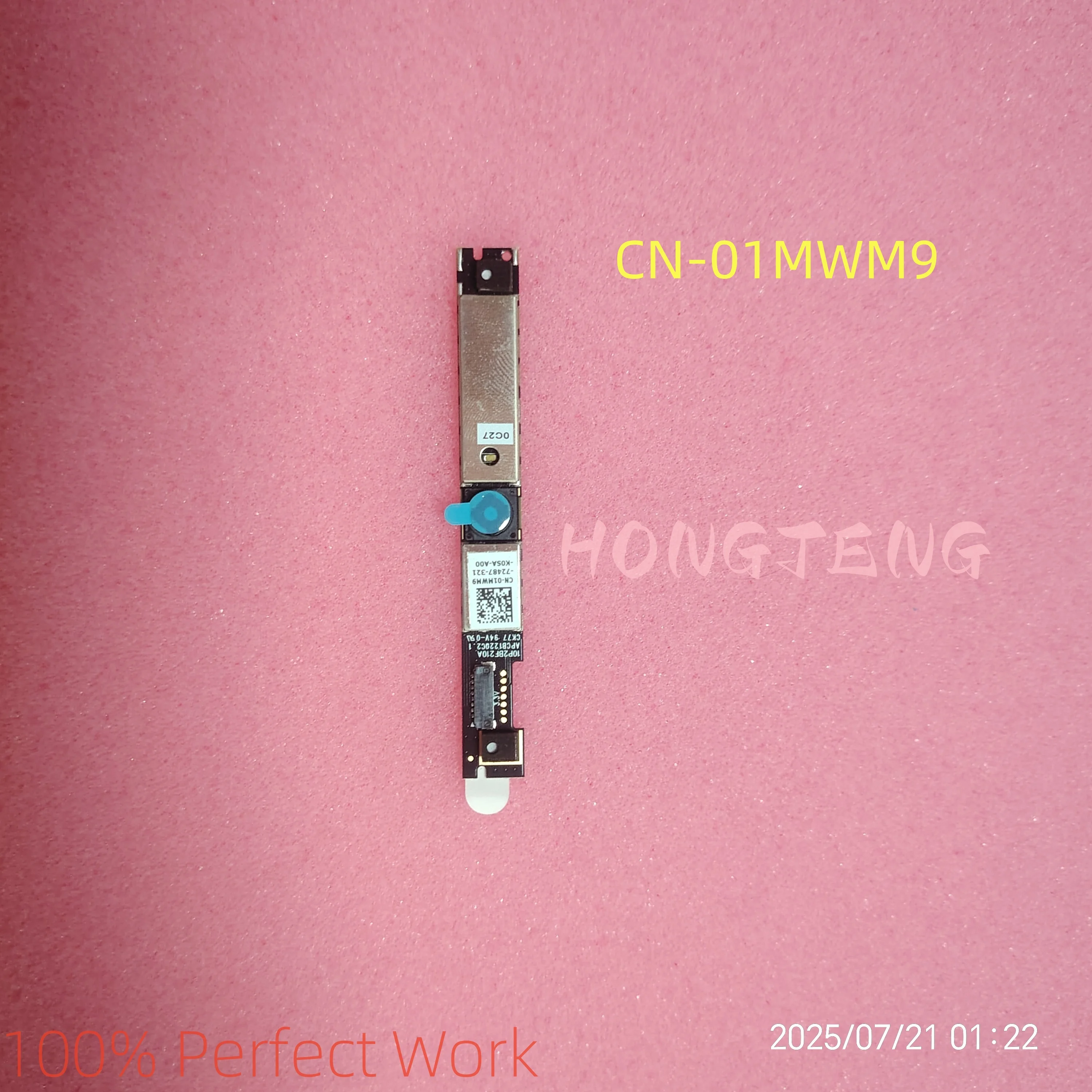 01MWM9 Genuine For Dell Vostro 3450 3550 3750 3555 V3550 P61F Laptop Webcam Camera Board CN-01MWM9 1MWM9 Tested Fast Shipping