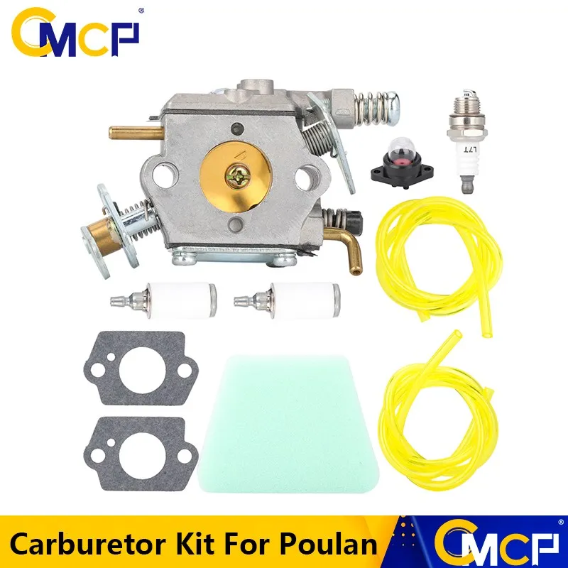 

CMCP Carburetor Carb Kit Replacement OEM 545081885 for Walbro WT 891 662 for Poulan 1950 2050 2150 2375 Chainsaw Garden Tool