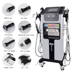 8 In 1 Hydra Dermabrasion Aqua water Peel Face Microdermabrasion BIO Face lift Skin Care Face Cleansing Machine