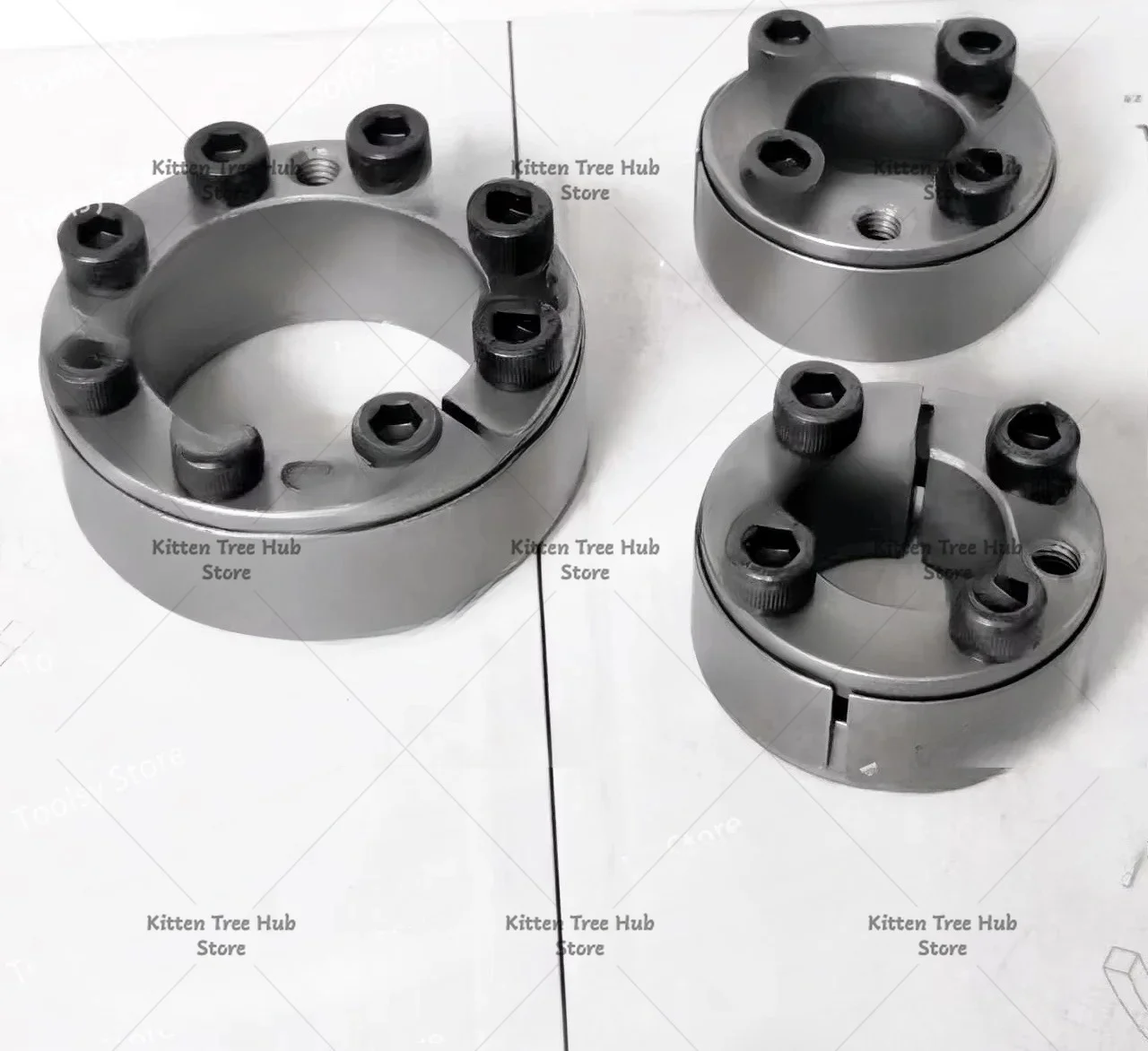 CQ022 Expansion Sleeve Keyless Bushing Steel Electric Lock Clamping Sleeve Lock Assembly
