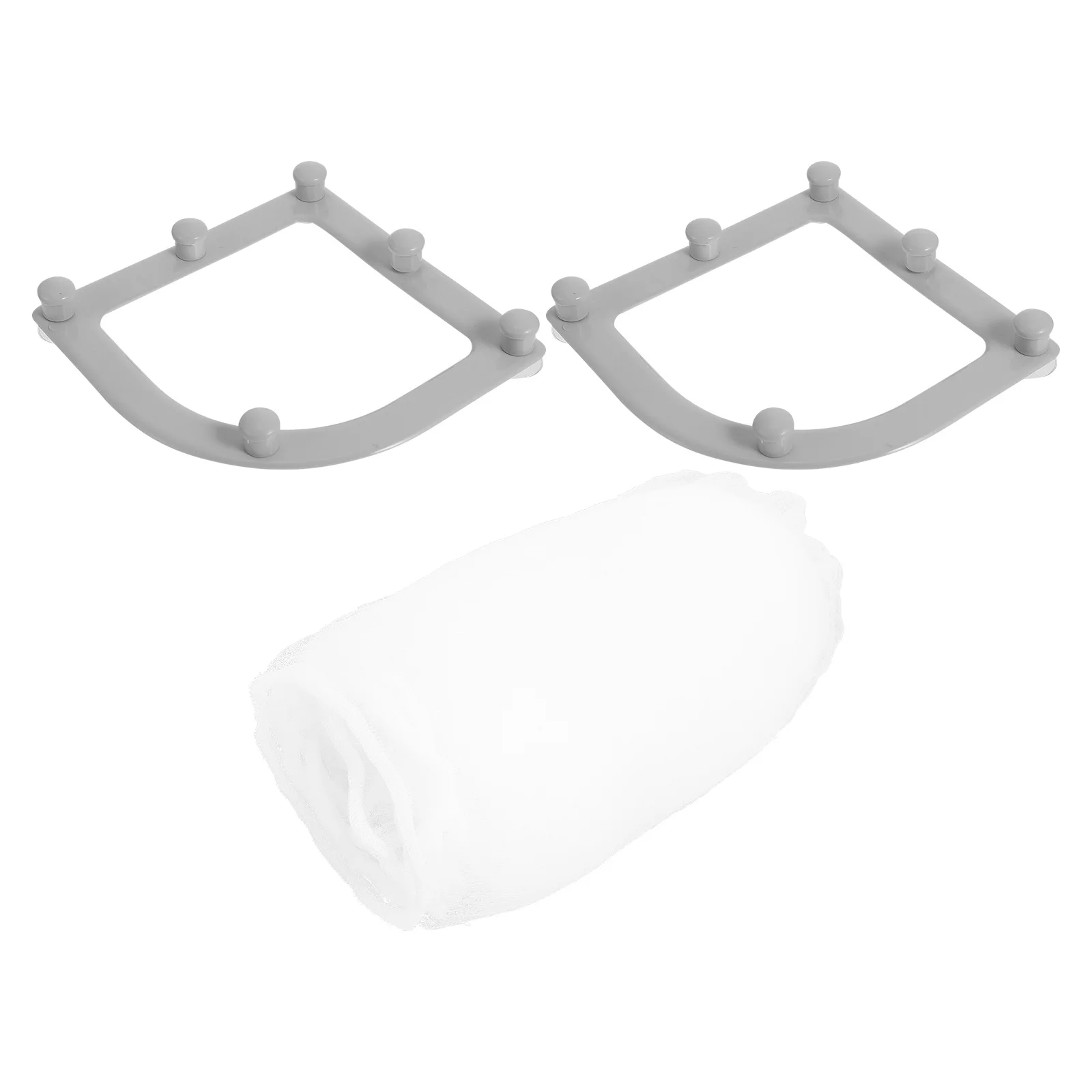 

62Pcs Kitchen Sink Filter Bags Practical Mesh Bag Holders Block Micro Trash Keep Sewer Clean Housewarming Gift