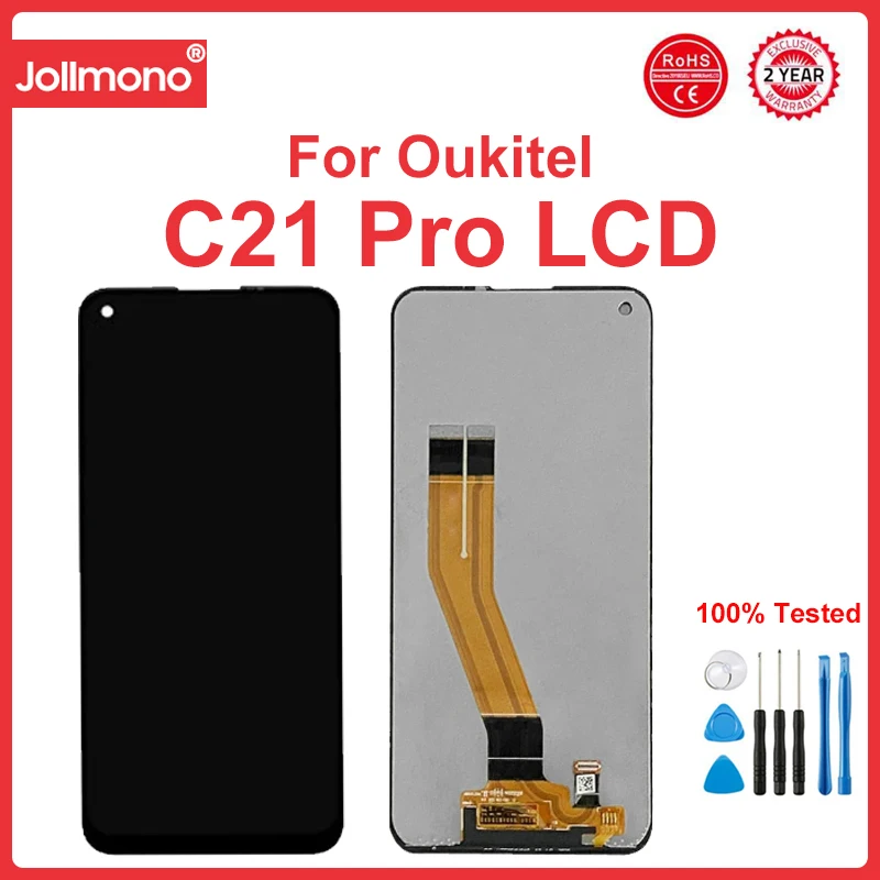 

6.39" New for OUKITEL C21 Pro LCD Display+Touch Screen Digitizer Assembly LCD+Touch For Oukitel C21Pro LCD Repair