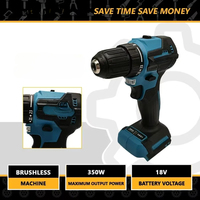 DDF485 18V 1000Nm Brushless Rechargeable 10mmImpact Driver Electric Drill Electric Tool Impact Screwdriver Electric Drill