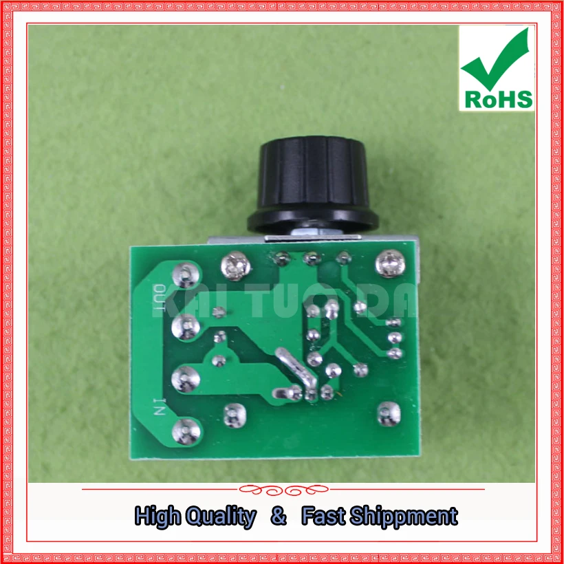 2000W Import Thyristor high-power Electronic Regulator 220V,dimming, Speed control, Temperature Regulation Module Board 0.08kg-X