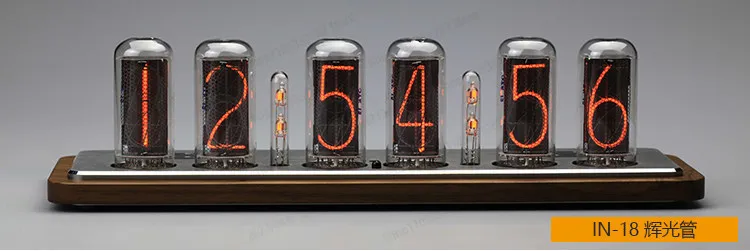 Nixie Tube Clock for IN-18 ZM1042 WiFi Sync Talking Clock Retro Desk Clock