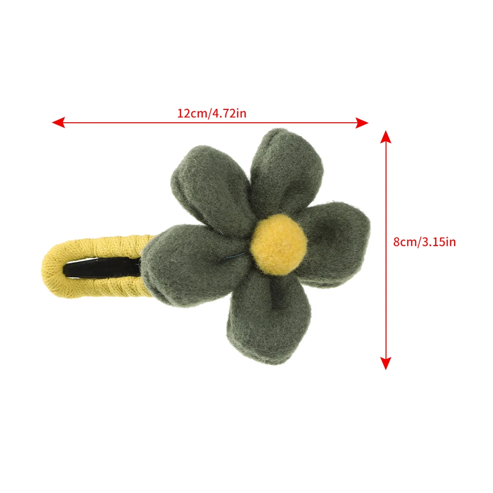 Flower Duckbill Clip For Women Large Size Hairpin Ponytail Holder Hair Accessories Barrettes Girls Fashion Headwear Hair Clips