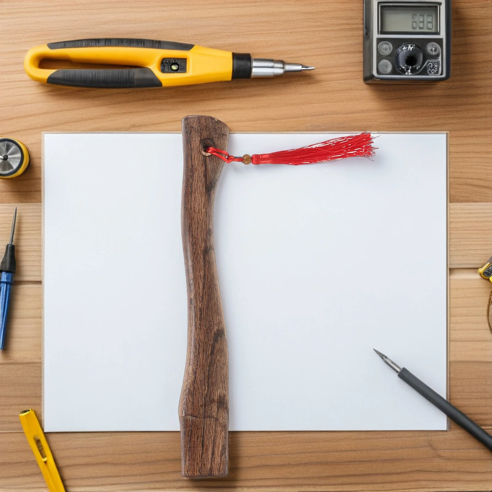 

Wood Axe Handle Replacement Polished Durable Ergonomic Grip Firewood Cutting Wooden Axe Accessory Outdoor Tool