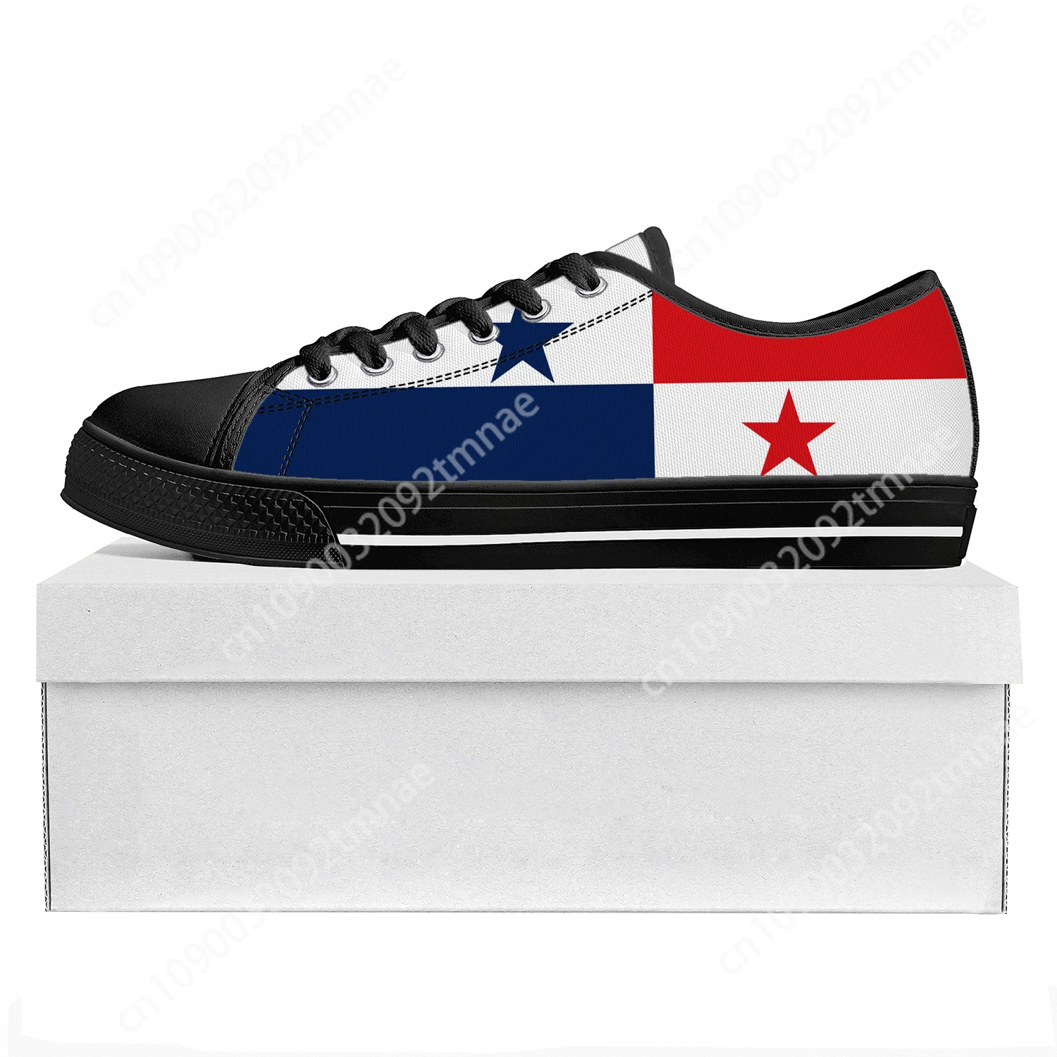 

Panamanian Flag Low Top High Quality Sneakers Mens Womens Teenager Canvas Sneaker Panama Prode Casual Couple Shoes Custom Shoe