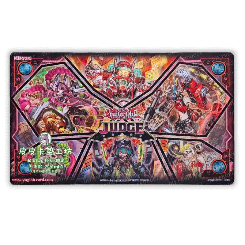 Yu-Gi-Oh! Killer Tune Mix Killer Tune Clip Anime Game Card Rubber Card Pad Mouse Pad Keyboard Pad 600*350*2mm