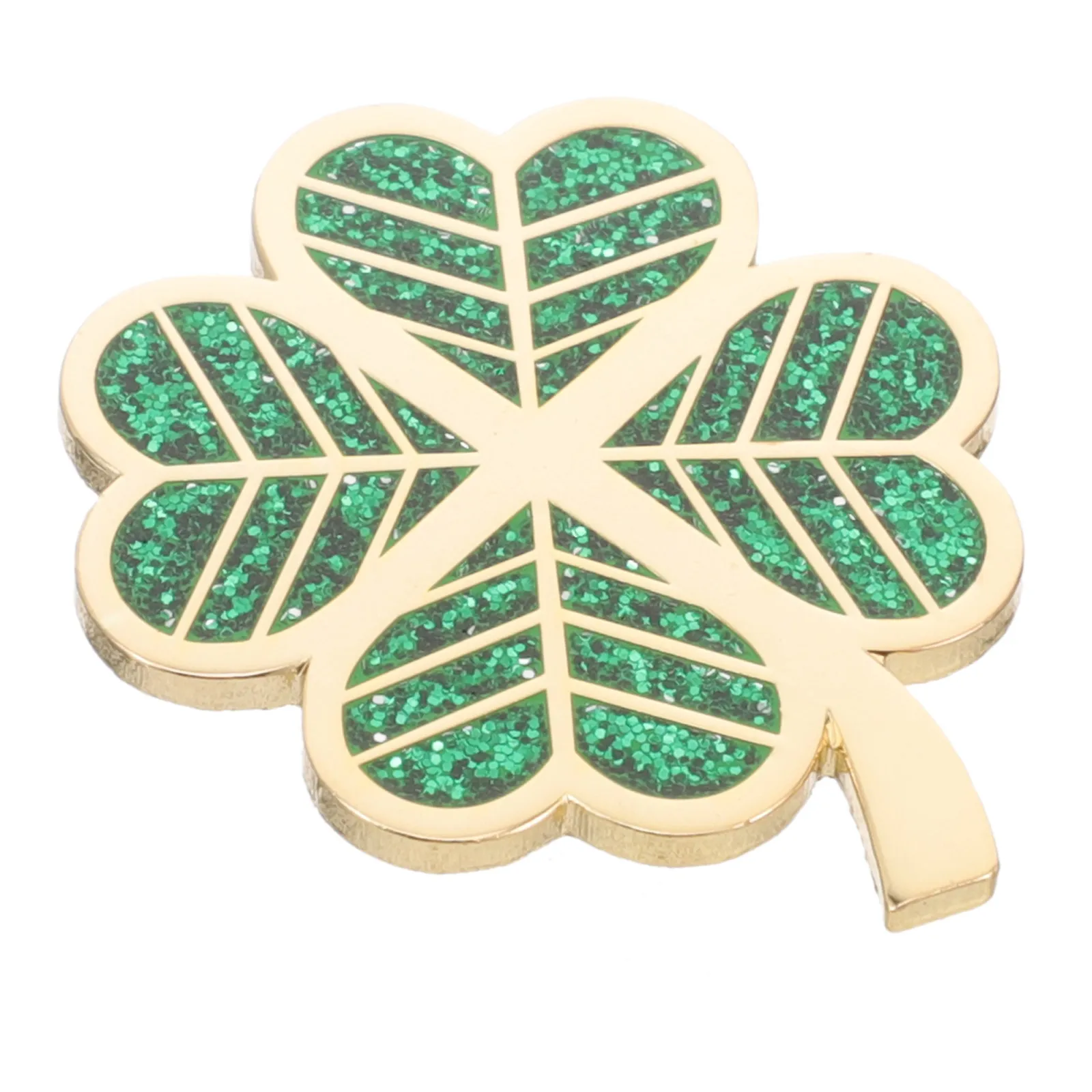 

Golf Hat Clip Ball Markers 4 Leaf Clover Design Portable Golfs Supplies Metal Accessories Decorative For Hats Shoes Belts Gifts