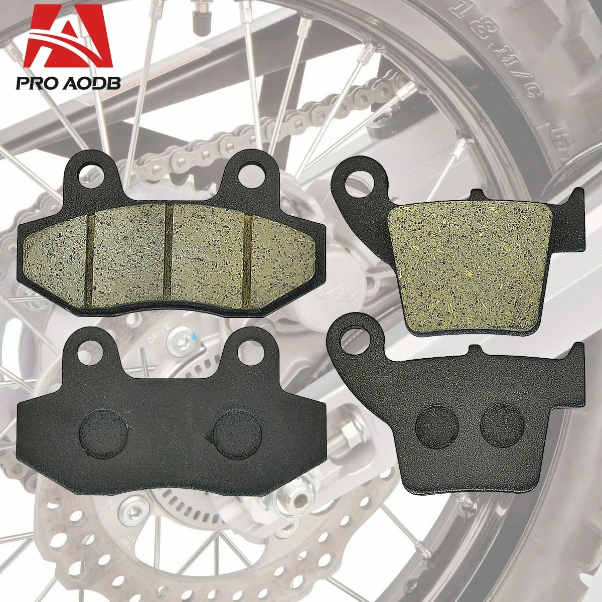 

For Kawasaki Motorcycle KLX125 D Tracker KLX 125 KLX150 KLX 125 150 230 R KLX230 KLX230R 2019-2021 Front or Rear Brake Pads